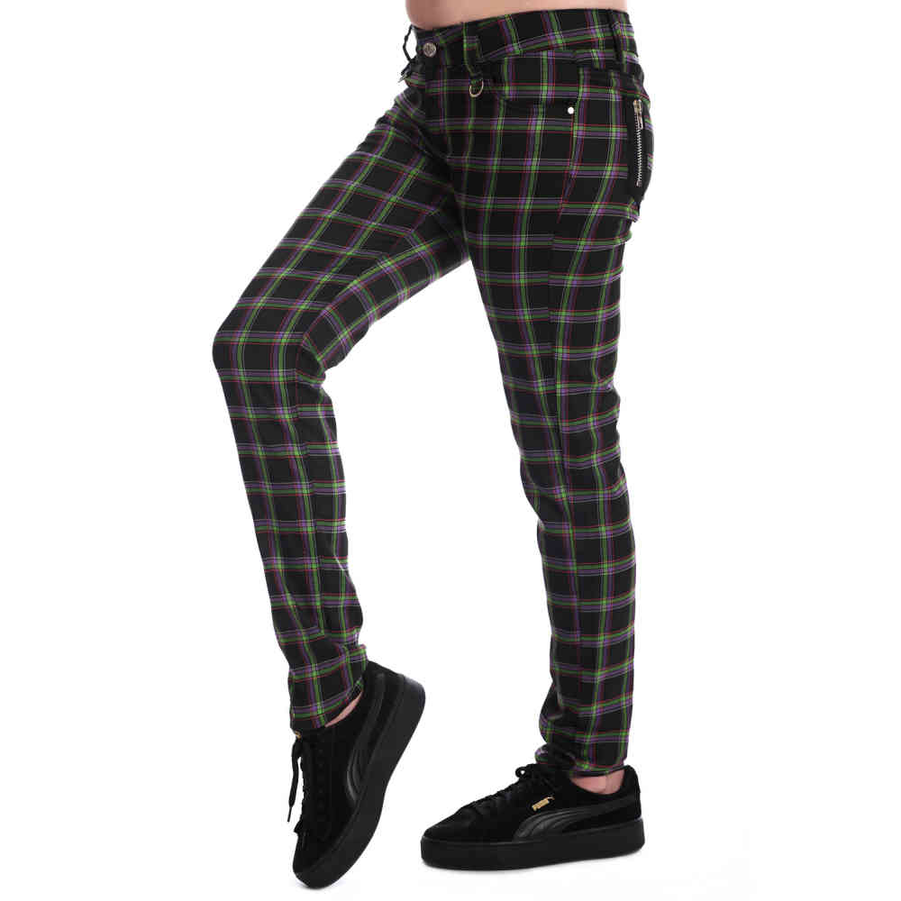 Banned - Forever Yours Trousers skinny fit - Black/Green